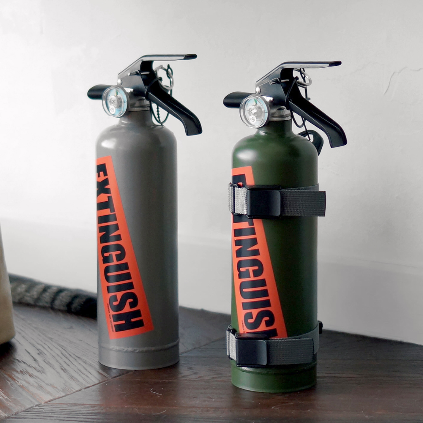 차량용소화기 Z07 워터탱크베이스먼트 가정용 자동차겸용 ABC분말소화기 거치대포함