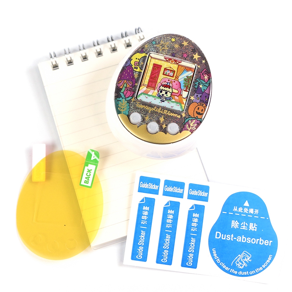 다마고치 액정 보호 필름 SET [GODSHOP 다마고찌 썸 믹스 미치 산리오 꾸미기] - 상품 이미지
