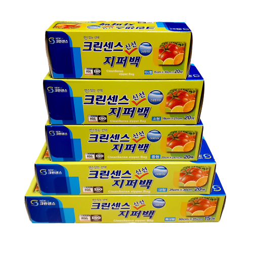 크린센스 신선 지퍼백 - 메인 이미지