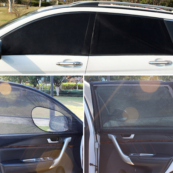차량용 차박용 차박 모기장 차방충망 1세트 2개입 햇빛가리개 썬쉐이드