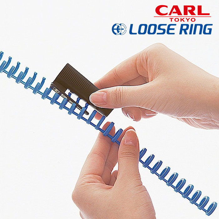 칼 루즈링 6공 30공 셀프 스프링 제본 바인더링 루즈리프 8mm 이미지 2