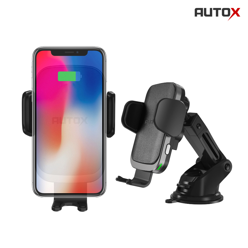 오토엑스 15W 차량용 FOD 고속 무선충전기 AUTO15X 거치대 스마트폰 전원 - 상품 이미지