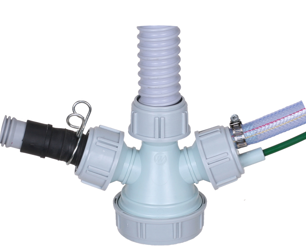 싱크대 하수구트랩 냄새제거 멀티트랩 3구형 로봇청소기