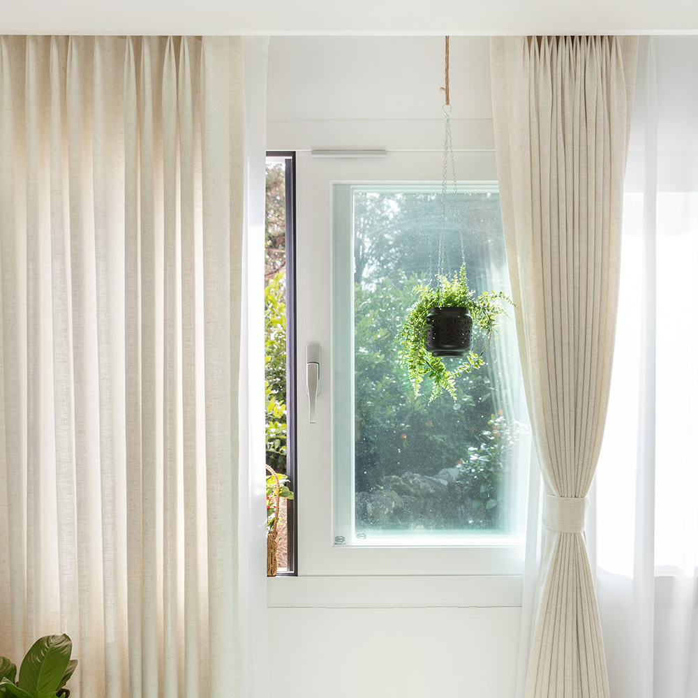 린넨룩 커튼 까사아일랜드 2 내츄럴 아이보리