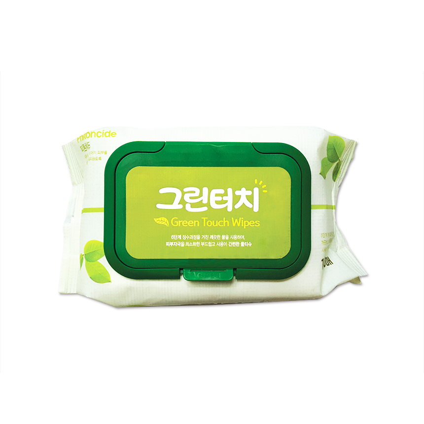 저자극 군대 물티슈 100매 - 안전한 휴대용 캡형 생활용품 선물 군인 소포 훈련소