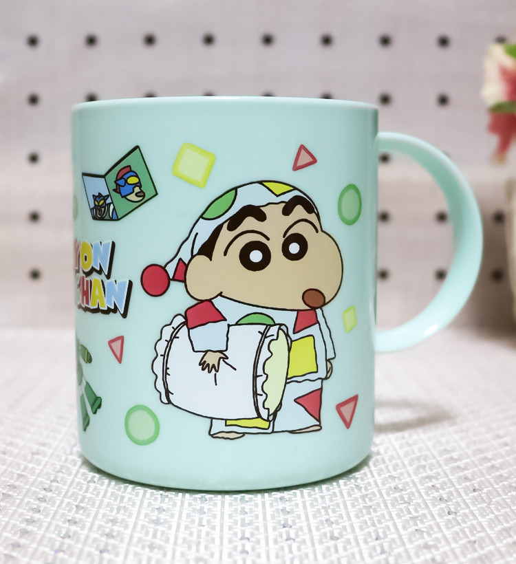 짱구 파자마 머그컵 젓가락 케이스 도시락 런치박스 530ml - 하카타몰