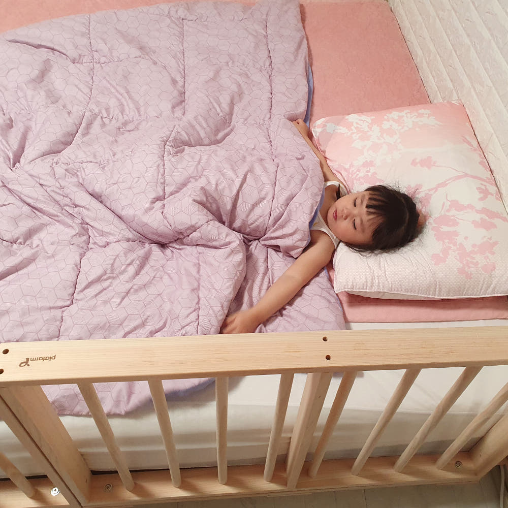 원목 아기침대가드