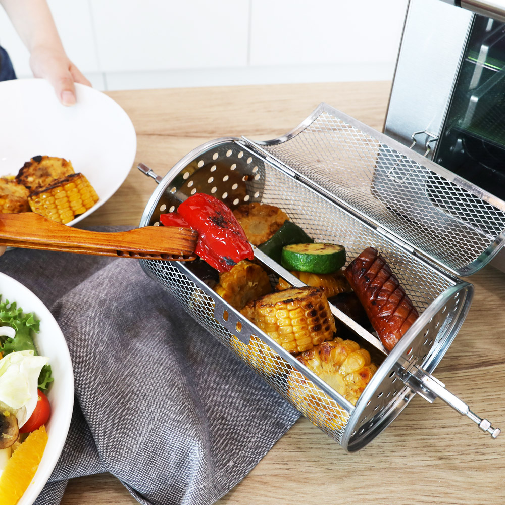 보아르 에이블 듀얼 오븐 에어프라이어 23L 로티세리 스텐 대용량 오븐형 에어프라이기