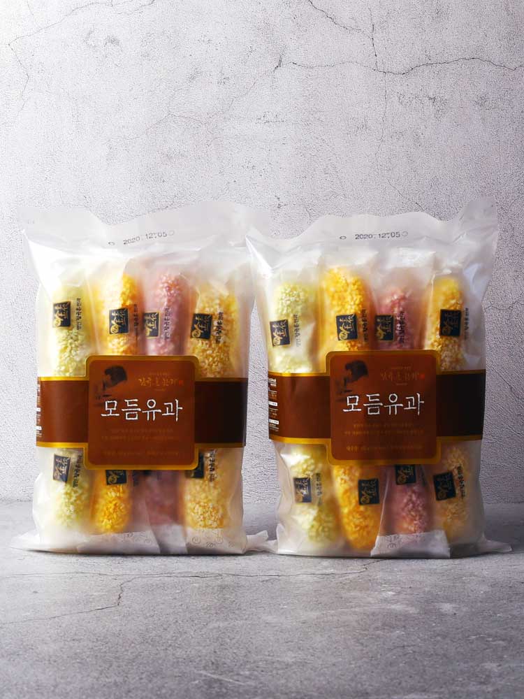 김규흔한과 모듬유과 128g+128g - 상품 이미지