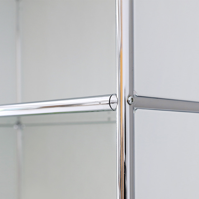 심플리 수납장 BC261 770mmx400mmx1960mm, 5단, 화이트 6440.3359 이미지 7