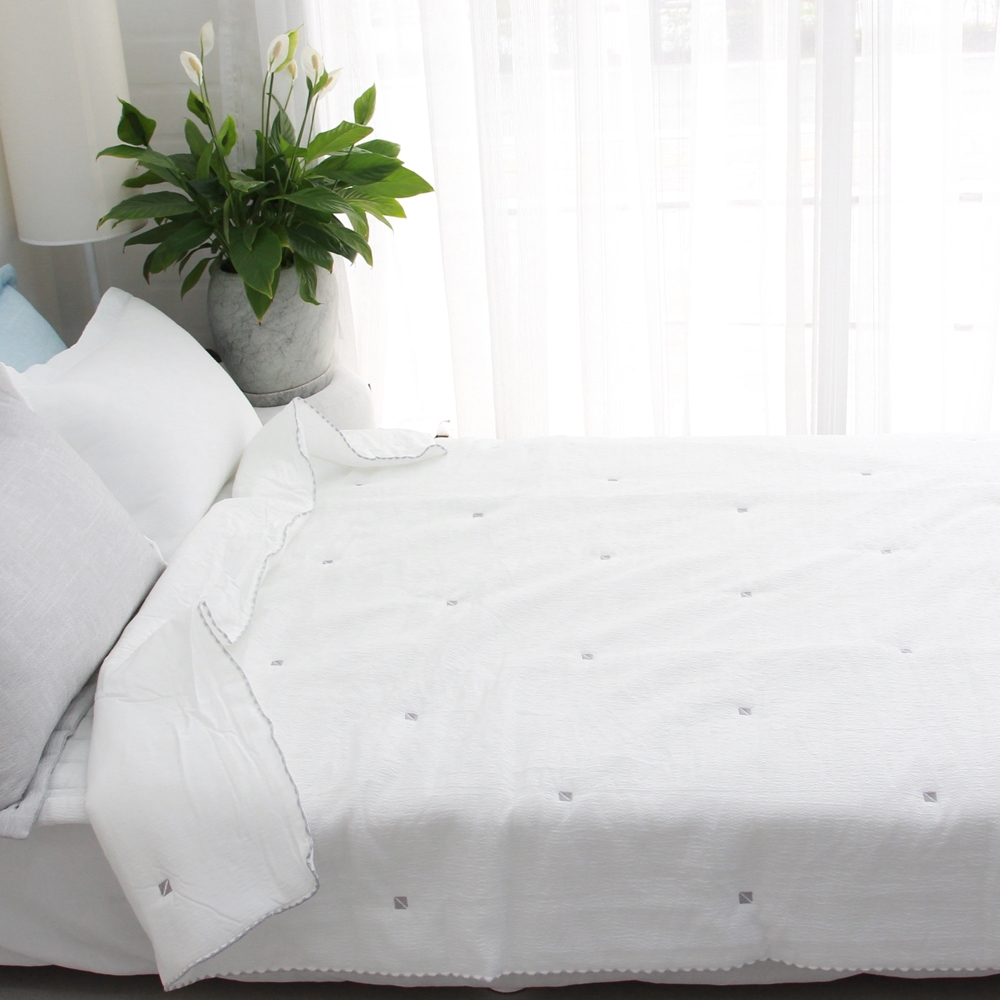 큐브 스노우리플 모달100 냉감 여름 차렵이불 SS