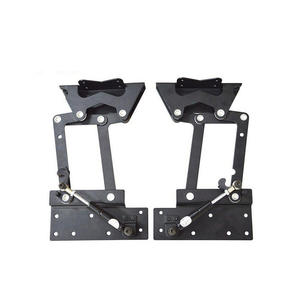 리프트업 테이블 철물 힌지 싱크경첩 철제 좌식 가구 브라켓 부품 조절발