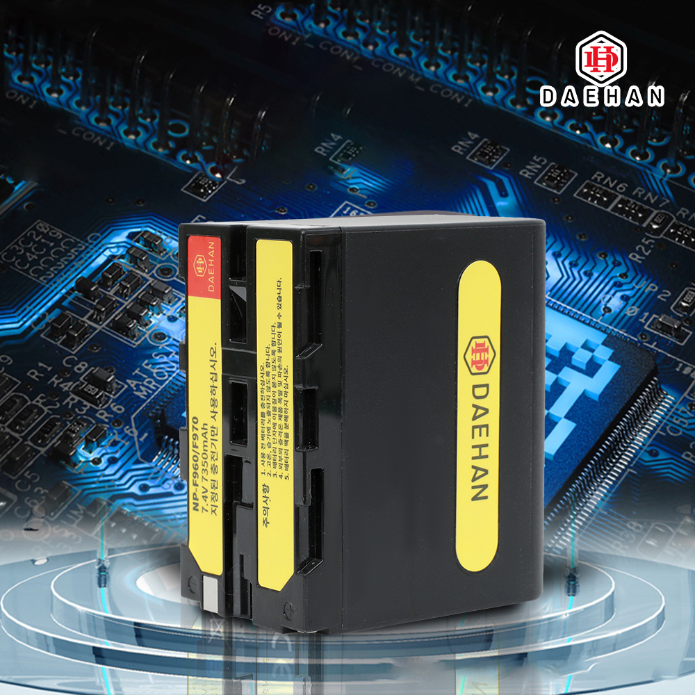 NP-F970 배터리 f마운트 소니 링라이트 룩스패드 필드모니터 호환 7350mAh