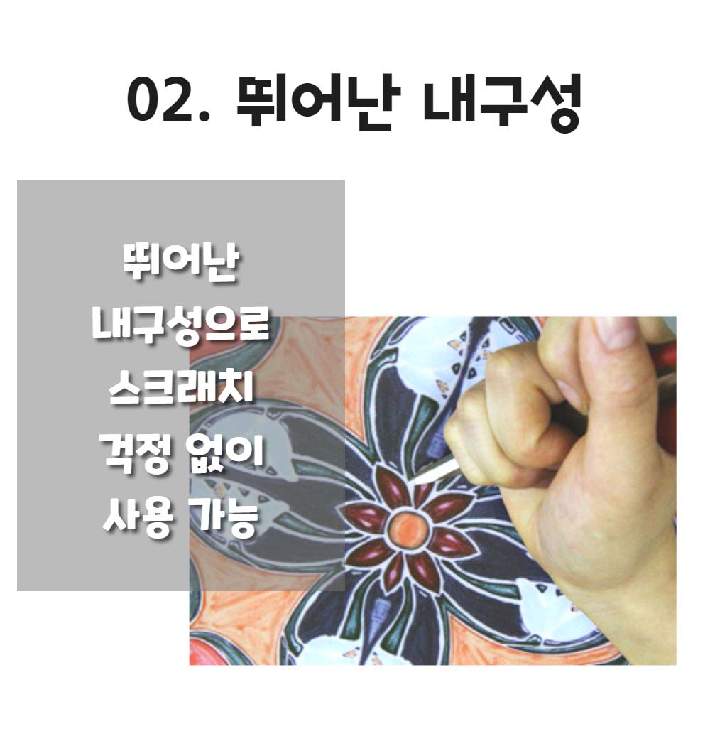 현관 접착식 데코 타일 벽붙이는타일 벽 바닥 주방 셀프 모자이크 스티커 옵션4 1세트5매