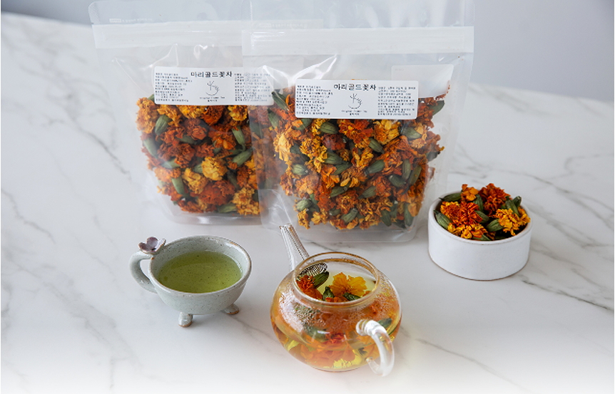 꽃차시대 메리골드꽃차 팩포장 30g - 상품 이미지