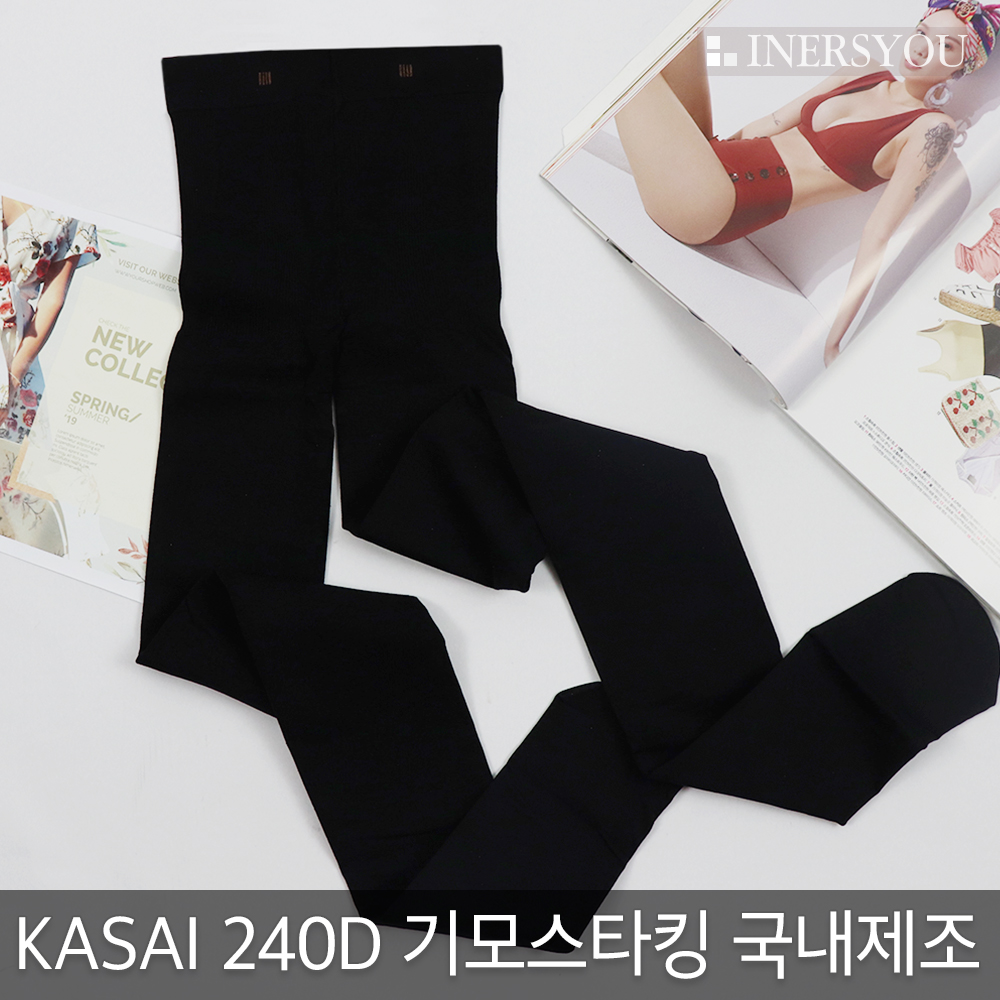 국내생산 280D 기모 팬티스타킹 레깅스 타이즈 - 상세 이미지 2