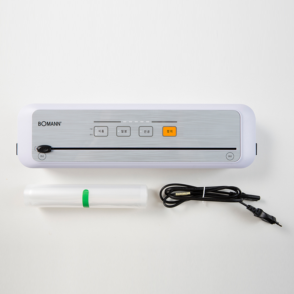 보만 가정용 초간편 미니 진공 밀봉 포장기 올인원 음식 압축기 컷팅기능포함 VS6110G