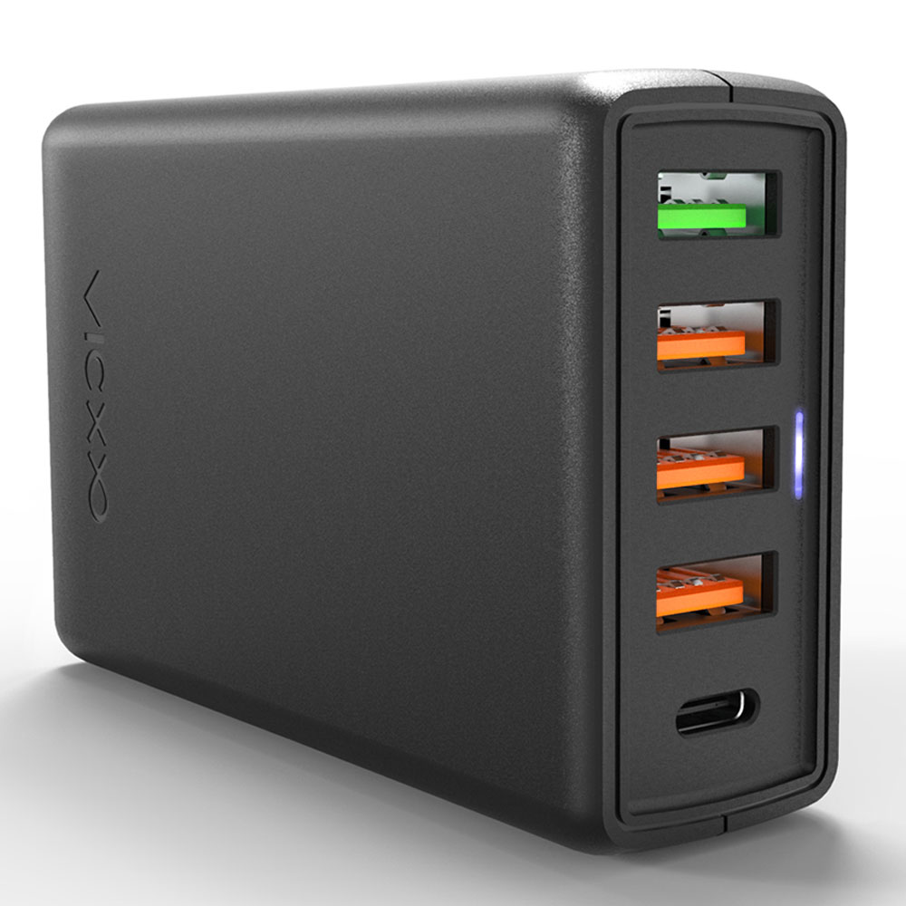(마칸M1) 5포트 퀄컴 퀵차지 3.0 USB PD 고속 멀티 충전기 - 메인 이미지