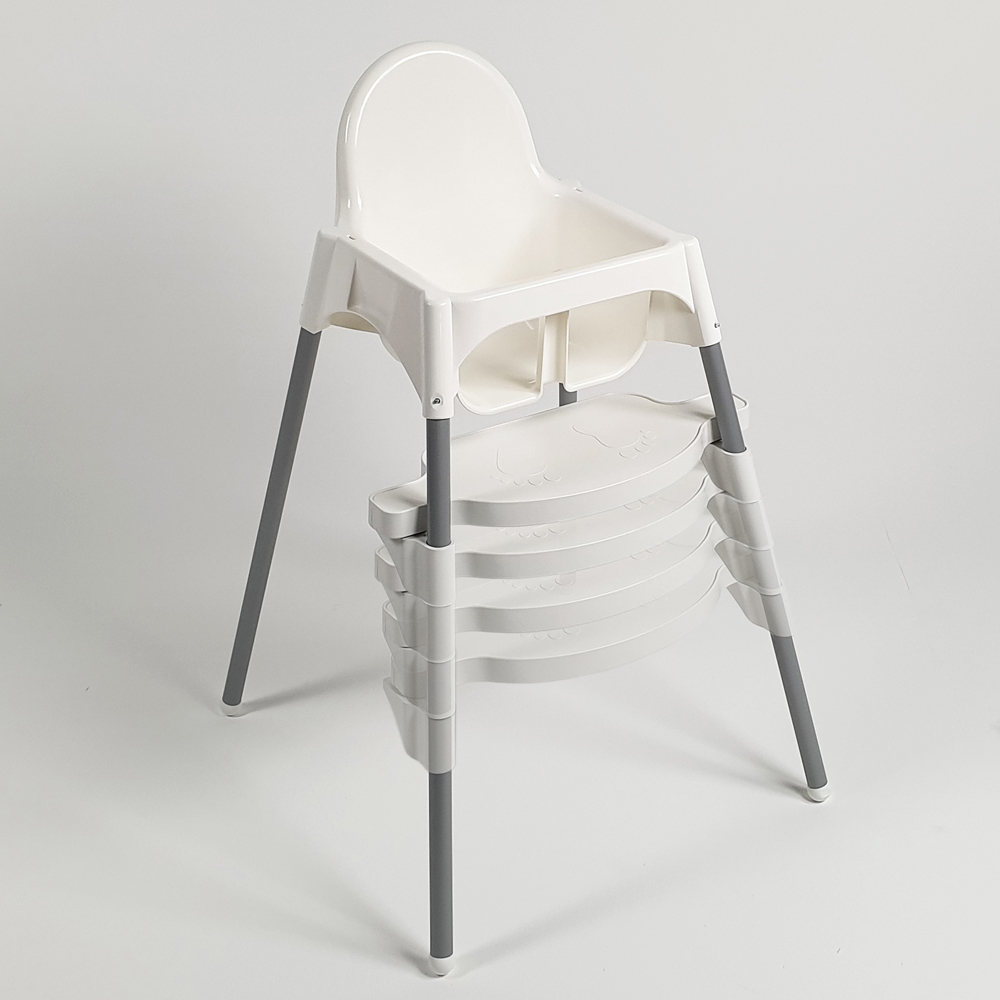 [호환] 이레카 발착륙 이케아 아기식탁의자 발받침 하이체어 안틸로프 발판