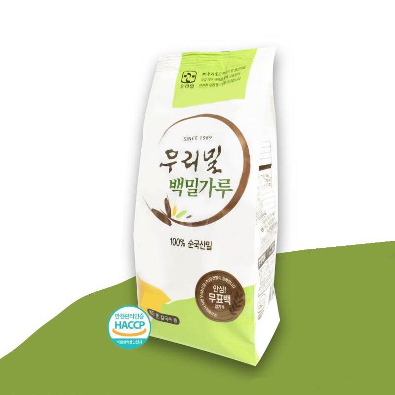 [우리밀] 백밀가루1kg×10개(10kg, 1번들) [서울샵] - 상품 이미지