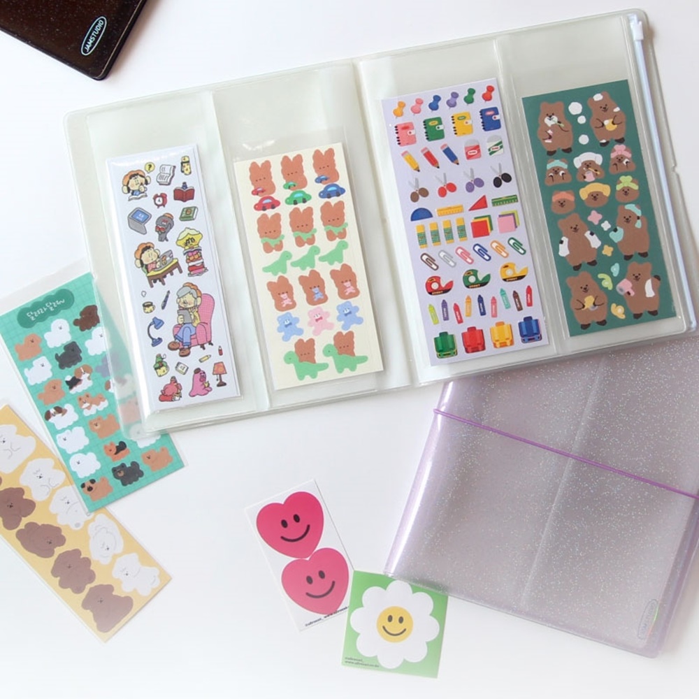 씰스티커북 - 다꾸 씰스티커 인스 파일 스티커 바인더 - 상세 이미지 3