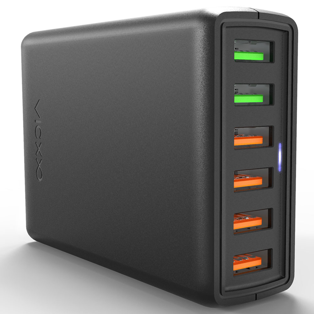 (마칸M2) 6포트 퀄컴 퀵차지 3.0 고속 멀티 충전기