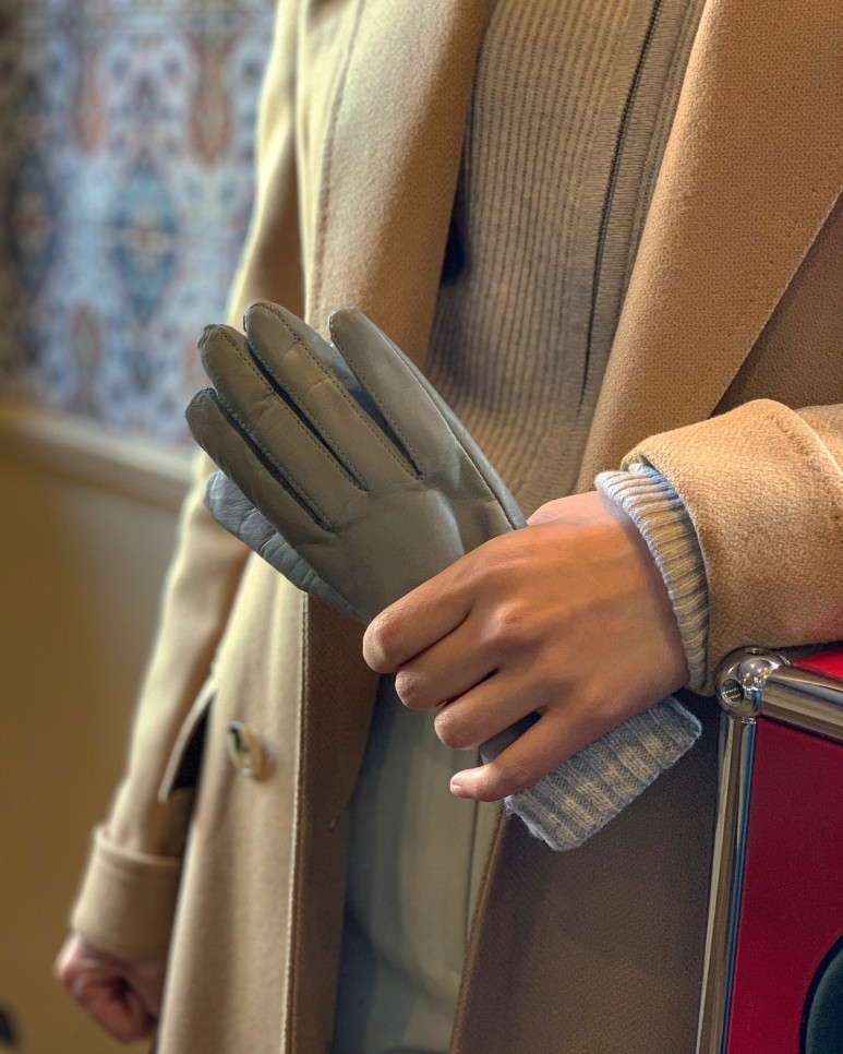 헤스트라 메간 헤어쉽 양가죽 네이비 14490 280- 여자 여성 겨울 가죽 장갑