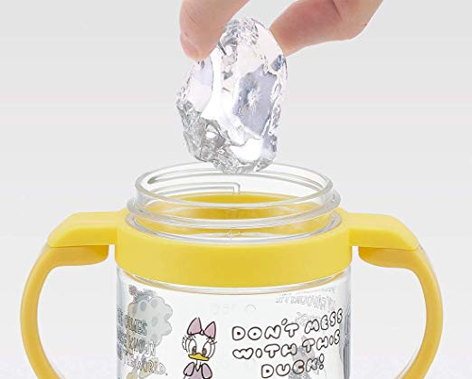 스케이터 접이식 핸들 원터치 빨대컵 260ml (미키, 키티, 곰돌이푸, 원숭이 조지, 이나이이나이바, 배고픈애벌레, 리사라슨, 시마시마구루구루) KSHW1N - 주방·식기 - 하카타몰