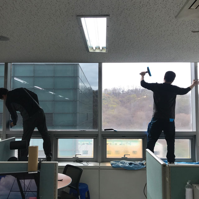 안전 방범 필름 비산방지 유리안전 태풍 샤워부스 창문썬팅지 4MIL CLEAR150x50