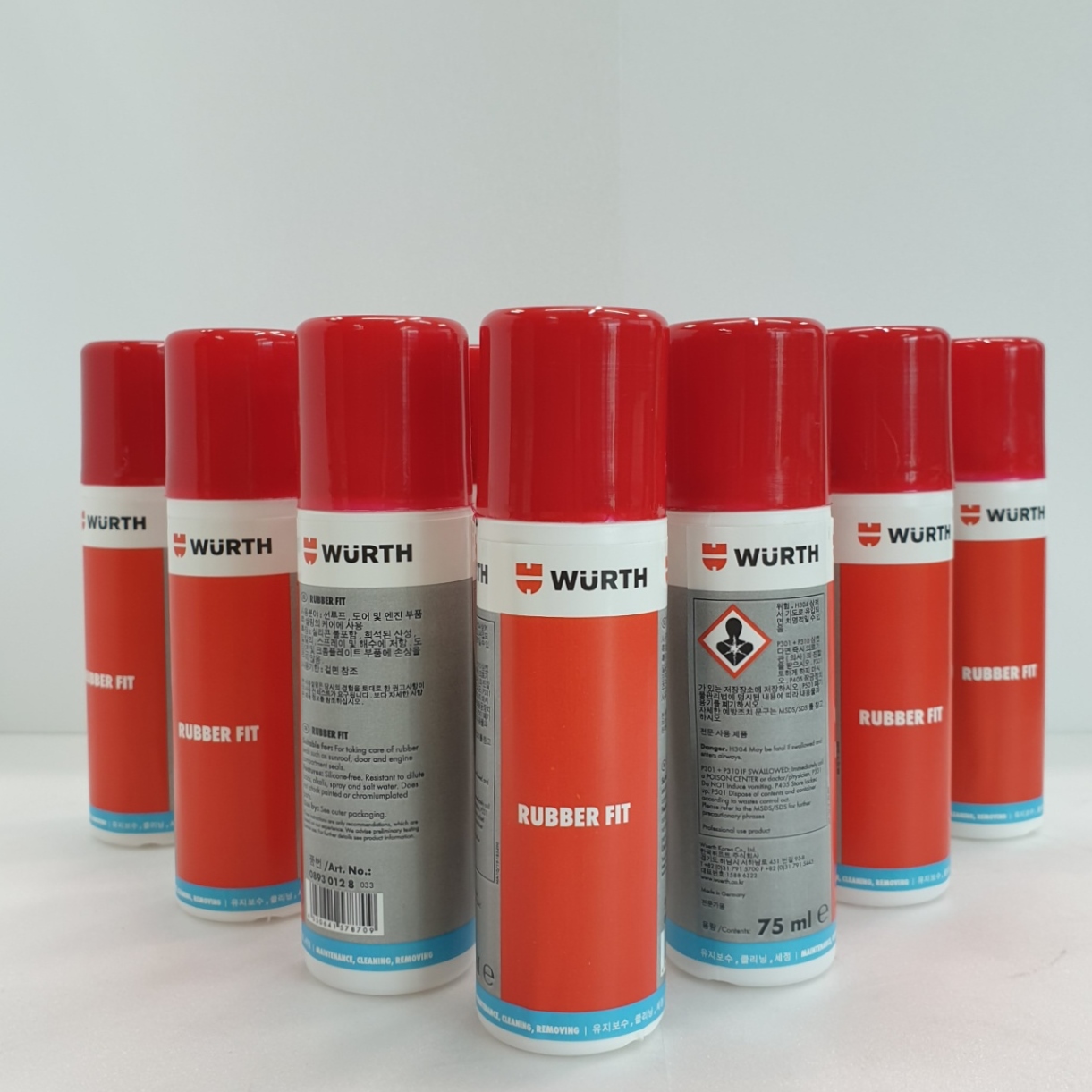 WURTH 뷔르트 고무보호제 플라스틱 코팅제 복원제 윤활제 75ml - 상세 이미지 2