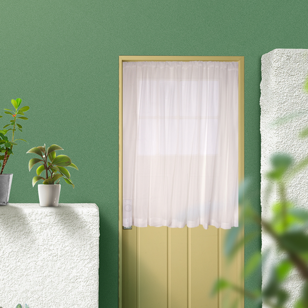 몽트노블 쉬폰 가리개 커튼 가림막 바란스 창문 주방 거실