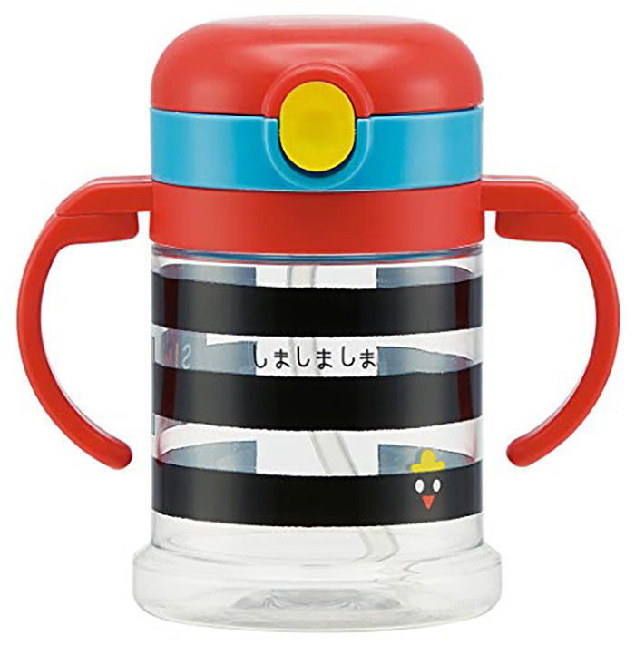 스케이터 접이식 핸들 원터치 빨대컵 260ml (미키, 키티, 곰돌이푸, 원숭이 조지, 이나이이나이바, 배고픈애벌레, 리사라슨, 시마시마구루구루) KSHW1N - 주방·식기 - 하카타몰