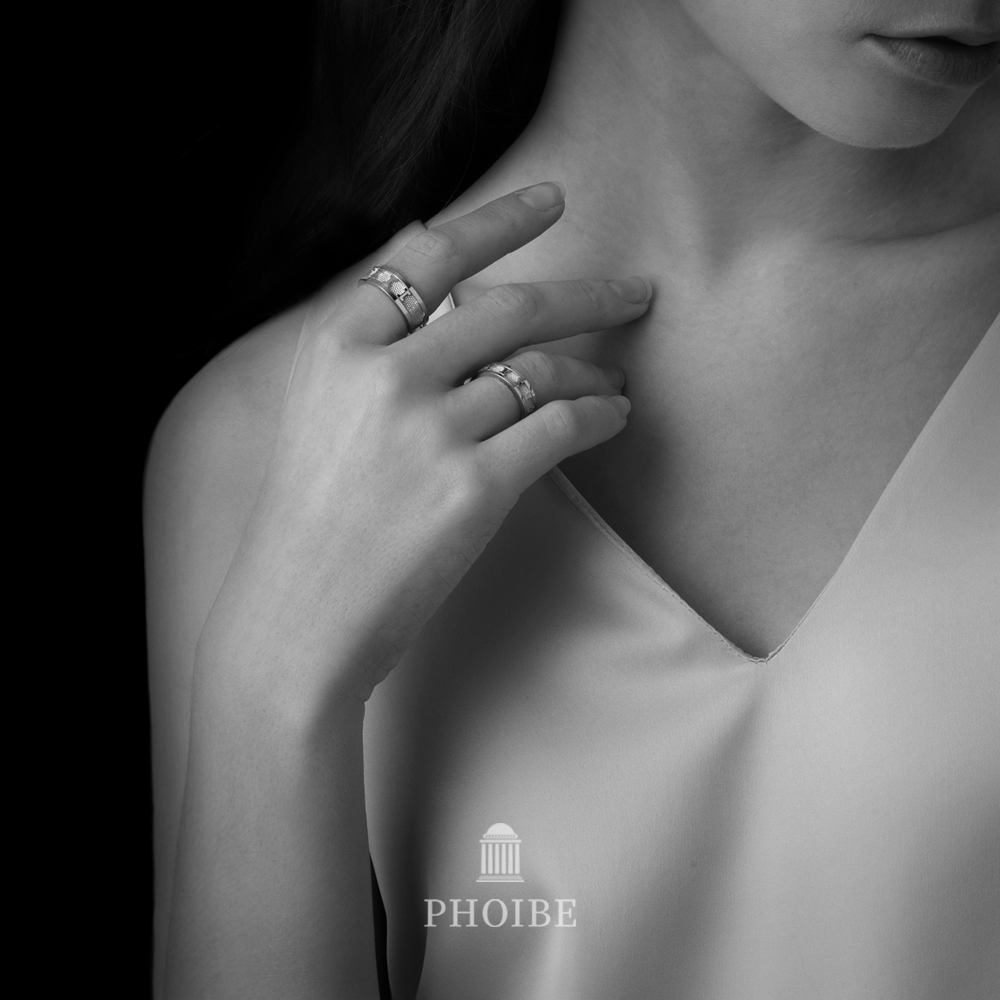 포이베 주얼리[PHOIBE]톨로스 클래식 링 5, 미디엄 모델 (스털링 실버) - 상세 이미지 4