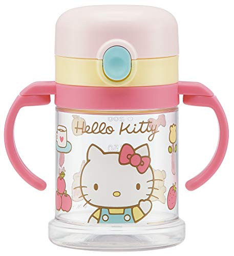 스케이터 접이식 핸들 원터치 스파우트컵 260ml (미키, 키티, 곰돌이푸, 원숭이 조지, 이나이이나이바, 배고픈애벌레, 리사라슨, 시마시마구루구루) - 하카타몰