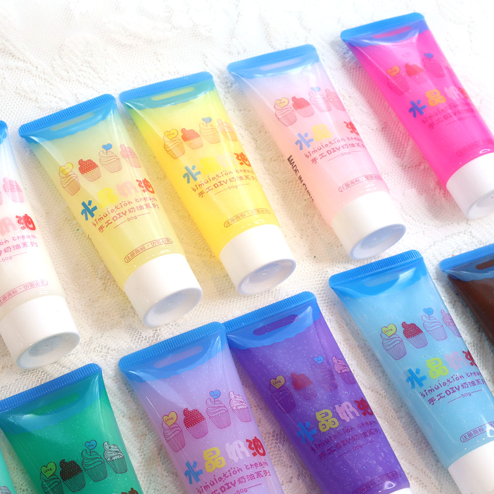 데코덴 생크림본드 폰케이스 탑꾸 탑로더 꾸미기 재료 데코크림 화이트