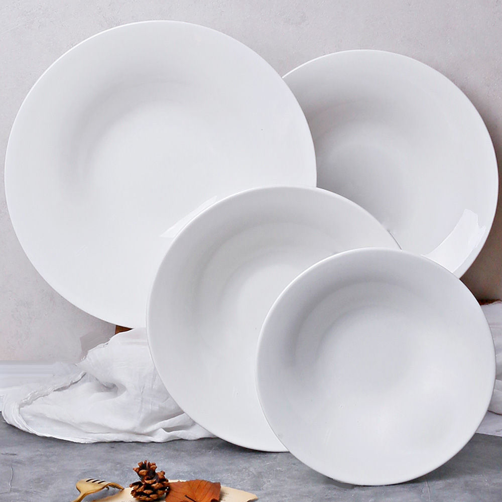 카페 깊은 파스타 접시 볼 볶음밥 카레 샐러드 그릇 25cm, 레조디 - 상세 이미지 3