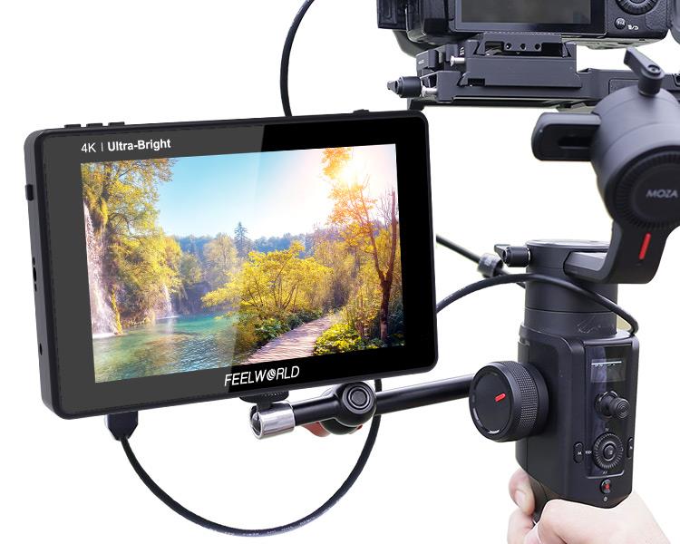 필월드 LUT7S PRO 카메라 프리뷰 모니터 7인치 3D LUT 터치스크린 이미지 8