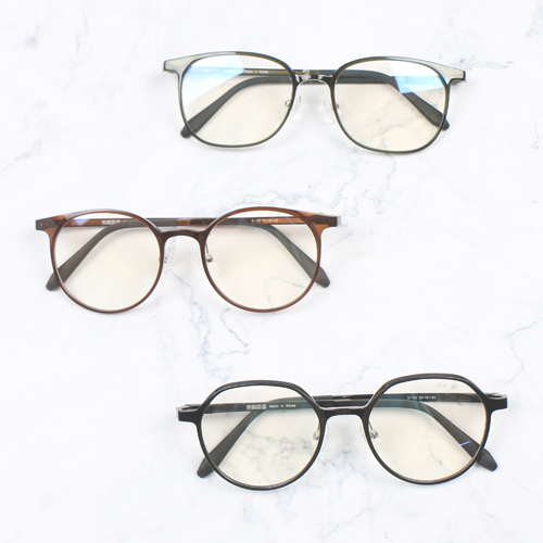 뿔테 안경 투명 가벼운 안경테 울템 남자 여자 초경량