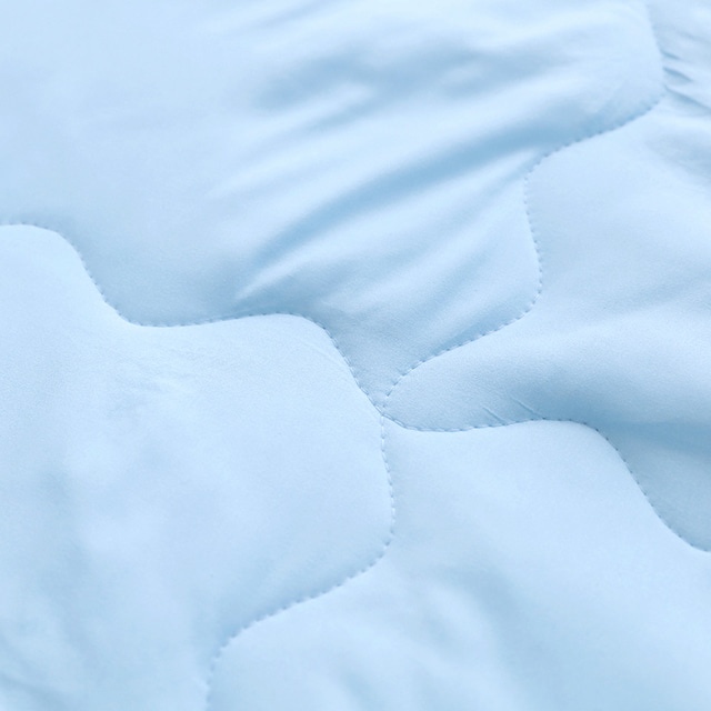 DARIA 프릴차렵이불 스카이블루 1142.0622, 퀸 200x230