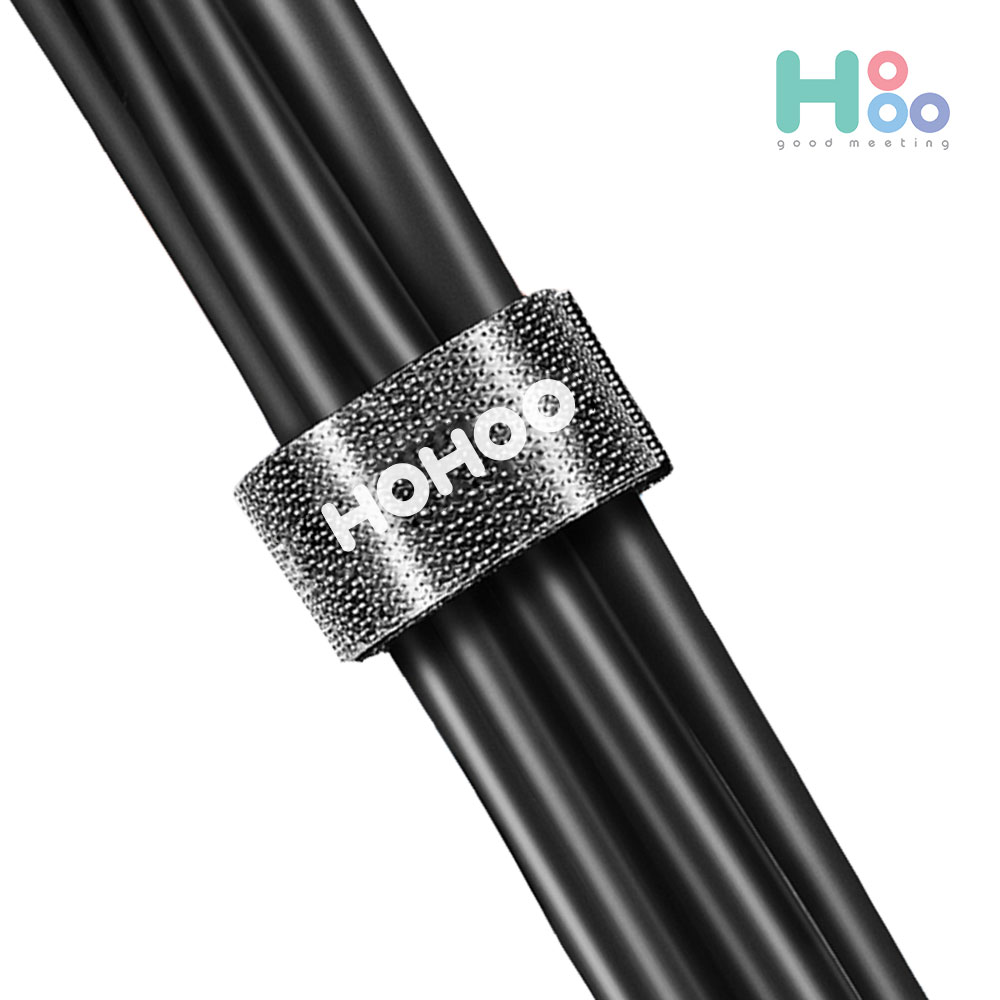 케이블타이 전선정리 컴퓨터 선정리 낭비없이 잘라쓰는 벨크로 타이 찍찍이 홀더