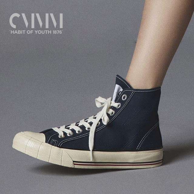[센티밀리] cmmm 해비츠 하이 딥 블루 스니커즈 A02 운동화 3.5cm S-A02 - 상세 이미지 2