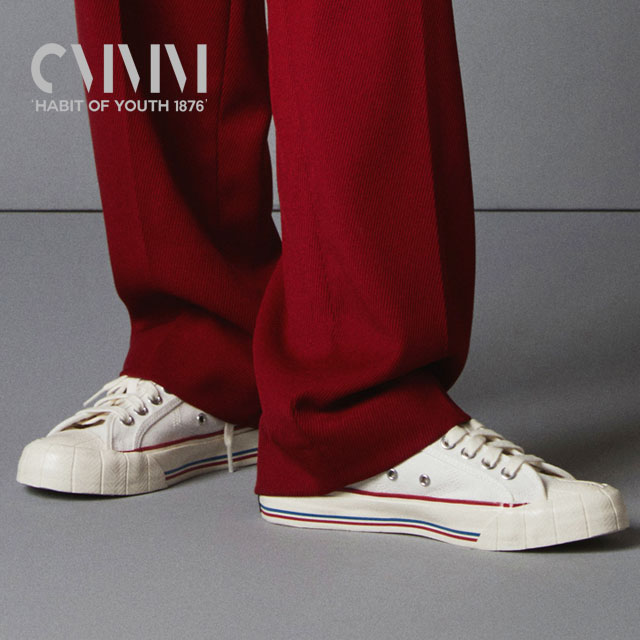 [센티밀리] cmmm 해비츠 로우 스니커즈 퓨어 화이트 A01 운동화 3.5cm S-A01 - 상세 이미지 2