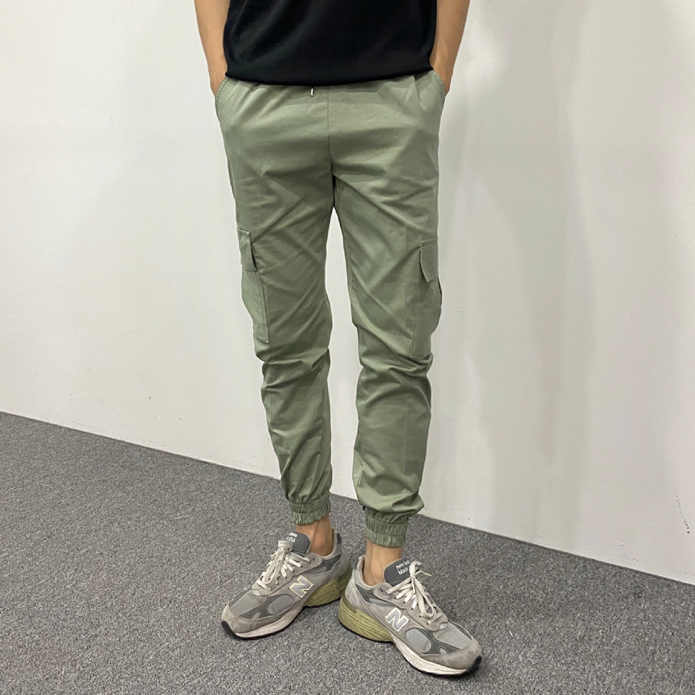 프리미엄 남자 카고조거 조커팬츠 건빵바지 - 상세 이미지 2