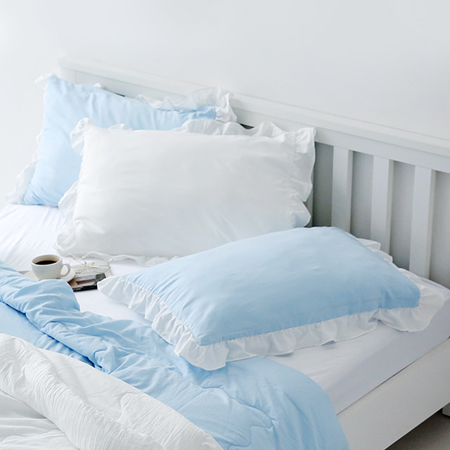 DARIA 프릴베개커버 50x70 2개입