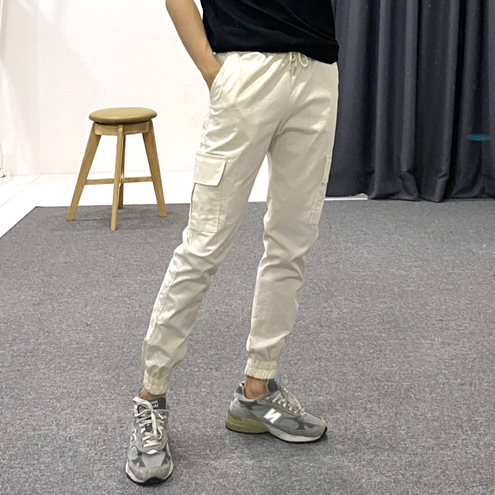 프리미엄 남자 카고조거 조커팬츠 건빵바지 - 상세 이미지 4