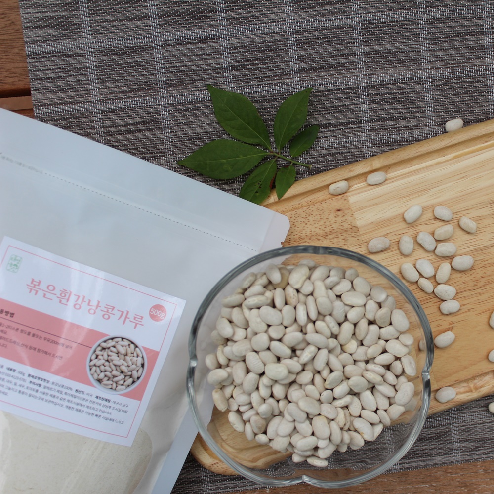 캐나다산 볶은흰강낭콩가루 흰콩가루 네이비빈 1kg, 1개 - 상세 이미지 5