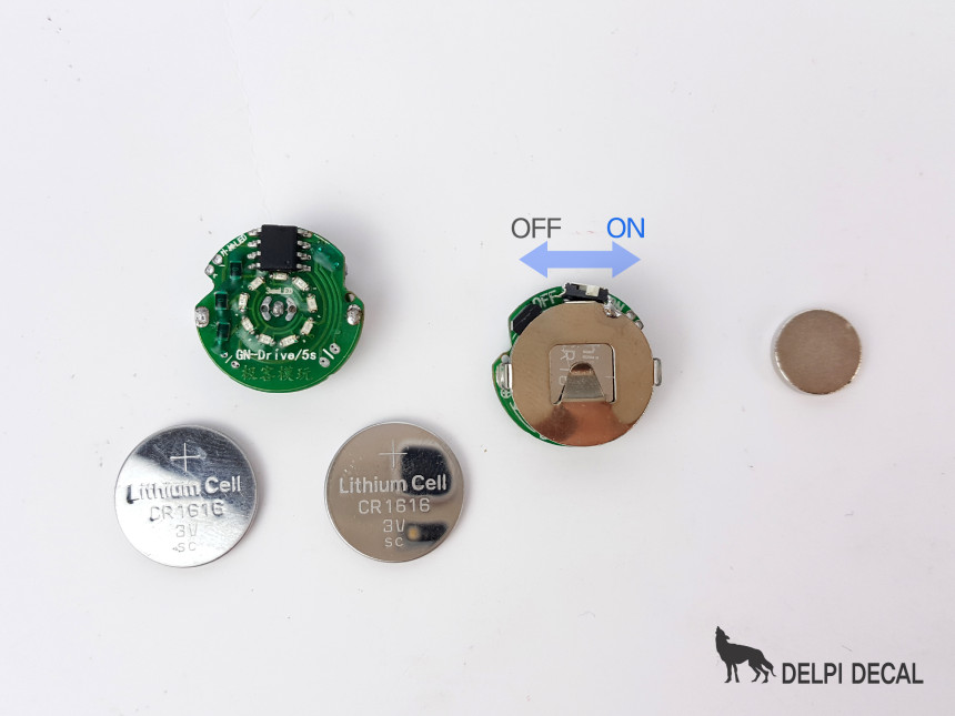 Mg Oo Gn Drive Led Module Only Green Delpidecal