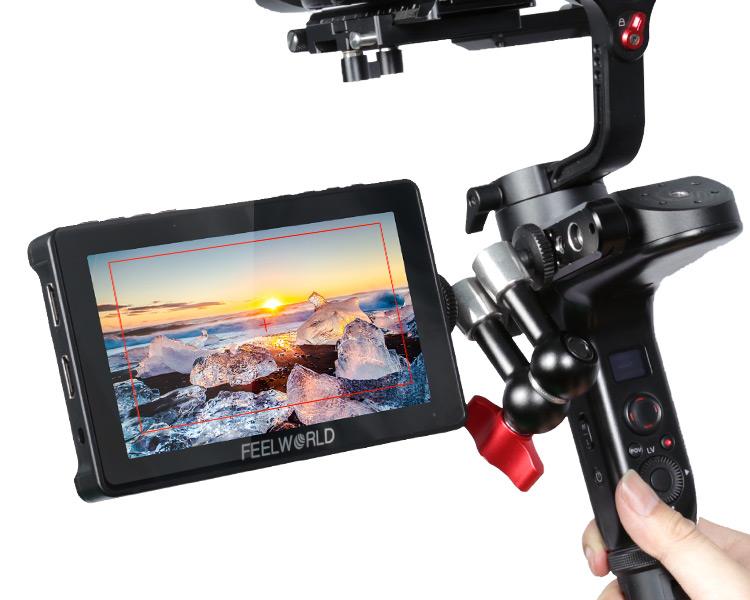 필월드 F5 PRO V4 카메라 프리뷰 모니터 6인치 터치스크린 이미지 8
