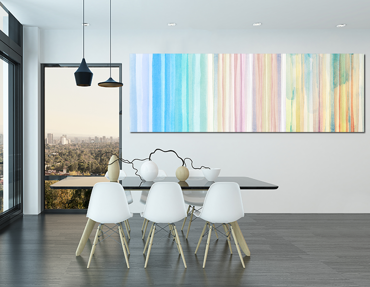 추상화 colorful tree 거실 카페 인테리어 그림 액자 가게오픈선물 중형 - 상세 이미지 2