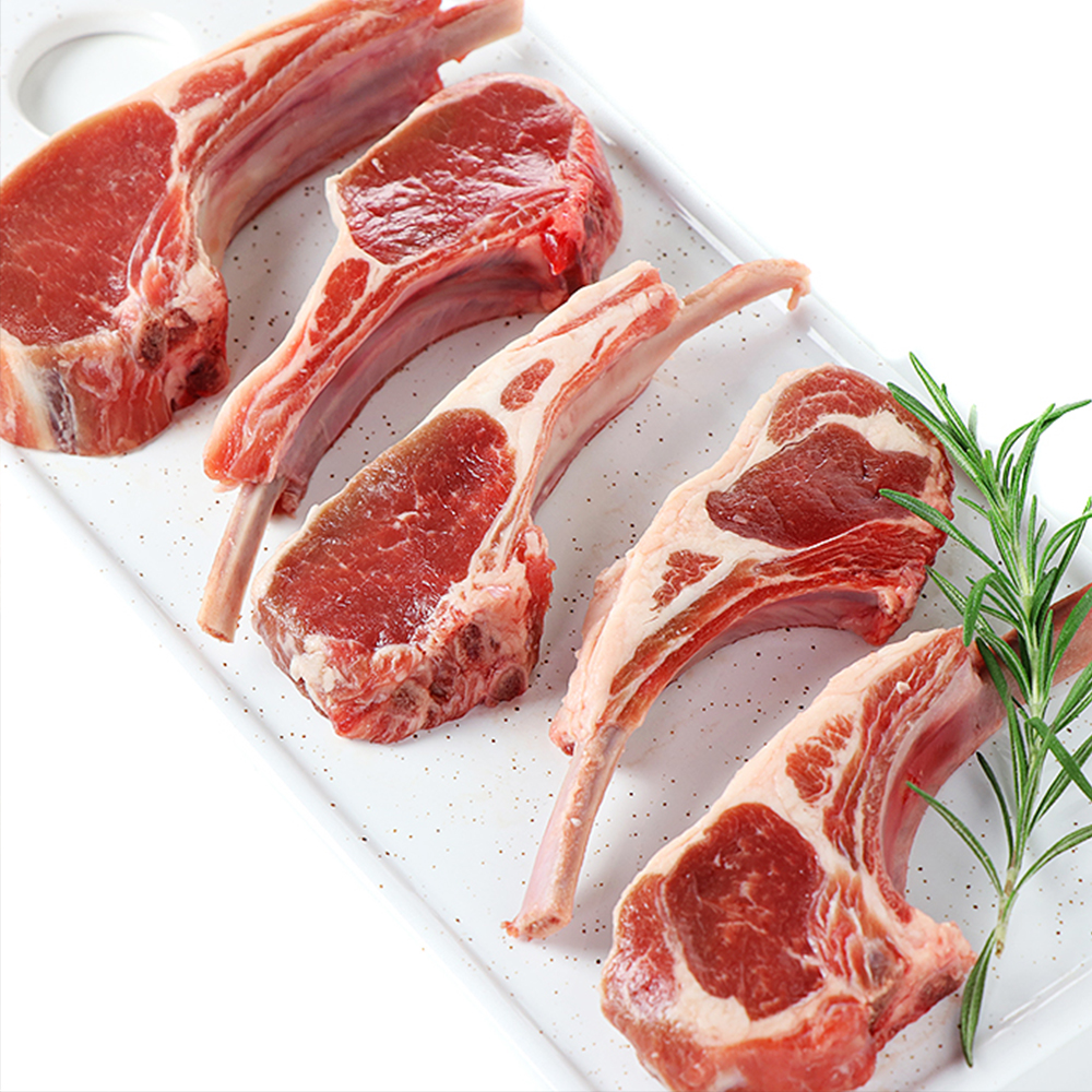 양고기 프렌치랙 원물 호주산 램 lamb 양갈비 미니 토마호크 스테이크 캠핑 홈파티 원육 이미지 2